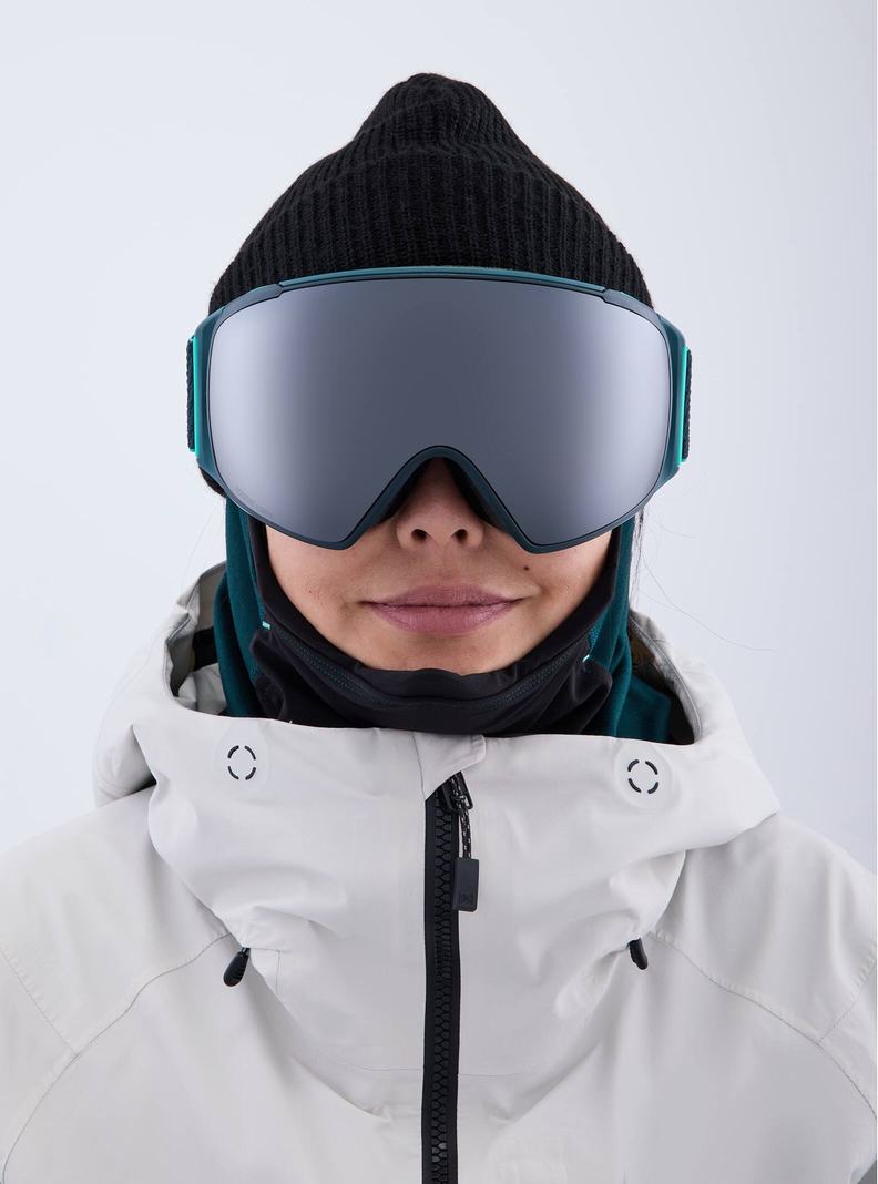 Burton Anon M4S Low Bridge Fit Goggles (Toric) + Bonus Lens + MFI® FACE MASK Okuliare Damske Oranžové Čierne Nachový | 45013-LZFN
