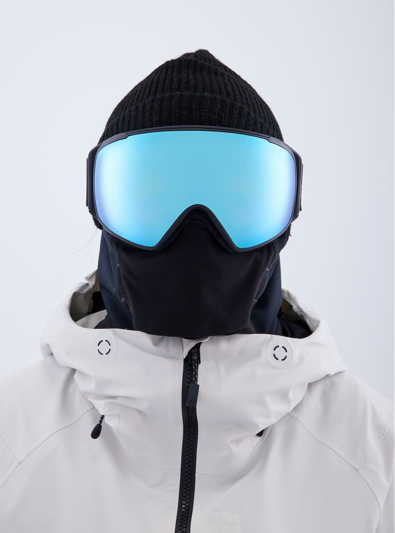Burton Anon M4S Low Bridge Fit Goggles (Toric) + Bonus Lens + MFI® FACE MASK Okuliare Panske Čierne Modre Ruzove | 51706-UMFN