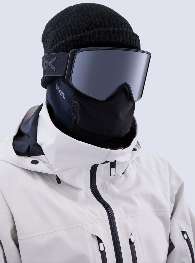Burton Anon M4S Snapback Goggles (Cylindrical) + Bonus Lens + MFI® Face Mask Okuliare Damske Oranžové Čierne Nachový | 62487-DZIF