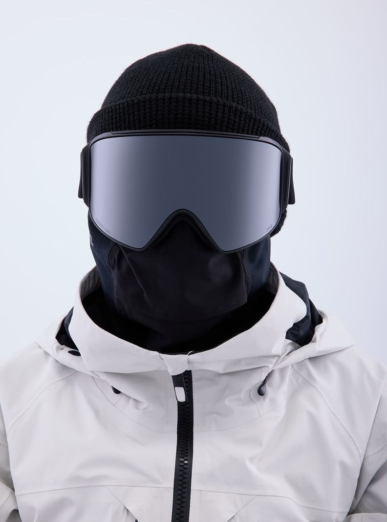 Burton Anon M4 Goggles (Cylindrical) + Bonus Lens + MFI® Face Mask Okuliare Damske Oranžové Čierne Nachový | 83725-HPUR