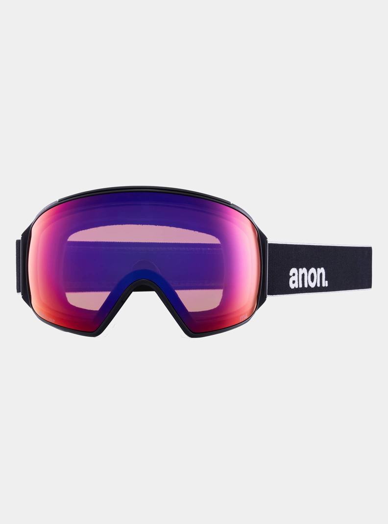 Burton Anon M4 Goggles (Polarized Toric) + Bonus PERCEIVE Lens + MFI® Face Mask Okuliare Panske Čierne Nachový | 08471-BECS