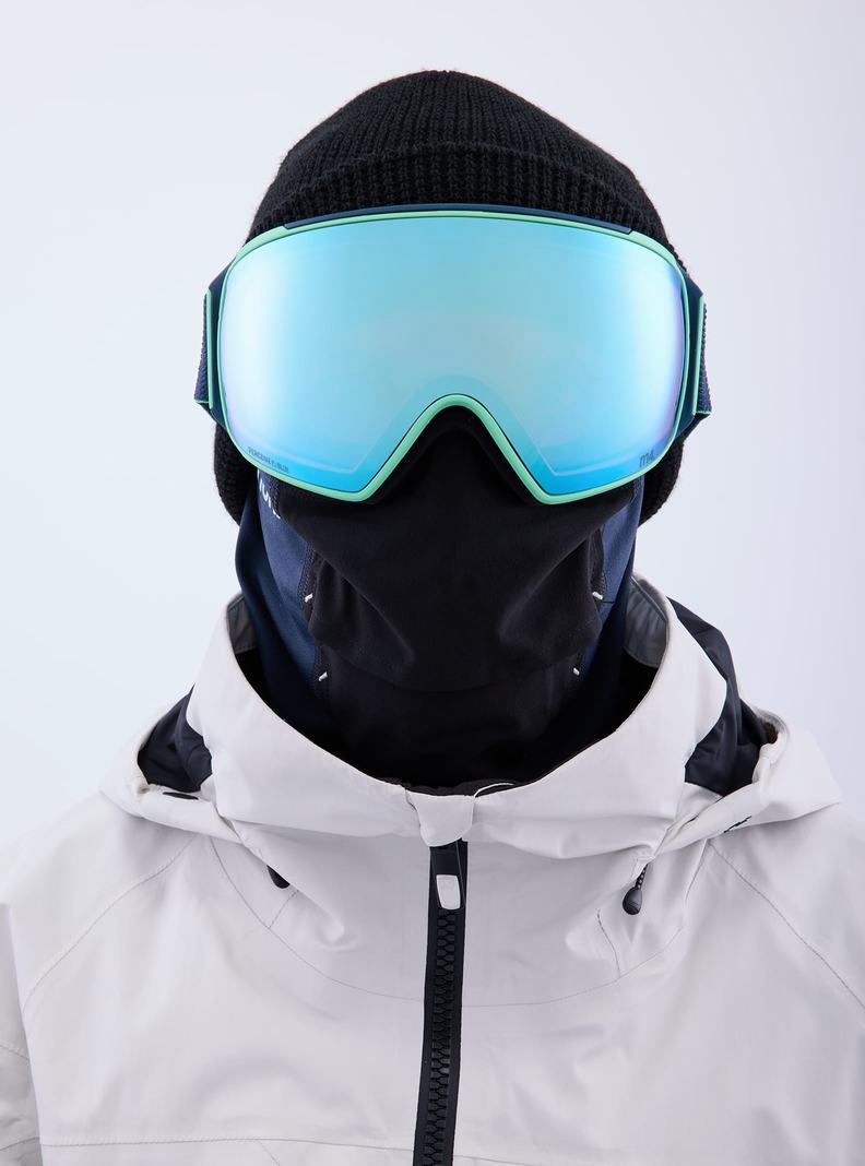 Burton Anon M4 Goggles (Toric) + Bonus Lens + MFI® Face Mask Okuliare Damske Námornícka Modrá Modre Ruzove | 49560-XNOB