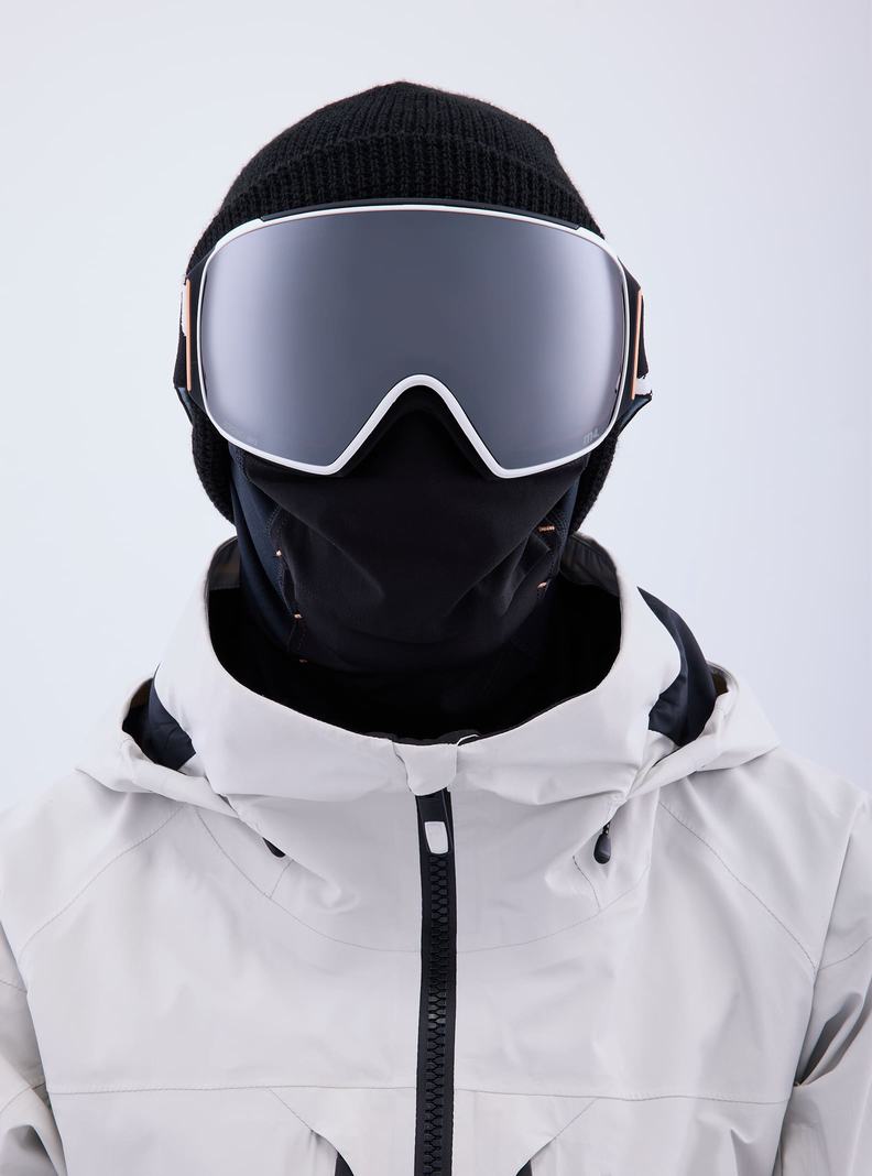 Burton Anon M4 Goggles (Toric) + Bonus Lens + MFI® Face Mask Okuliare Panske Oranžové Čierne Nachový | 57421-GXNQ