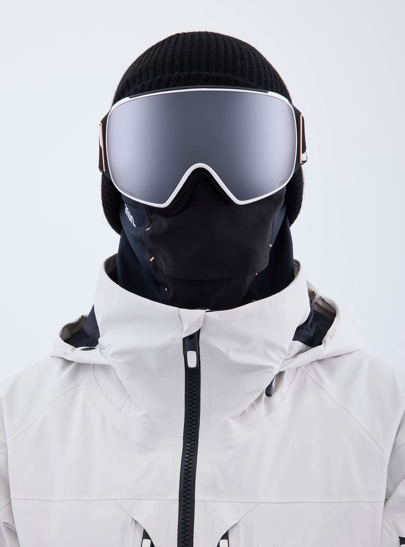 Burton Anon M4 Low Bridge Fit Goggles (Toric) + Bonus Lens + MFI® Face Mask Okuliare Damske Oranžové Čierne Nachový | 42856-ABXQ