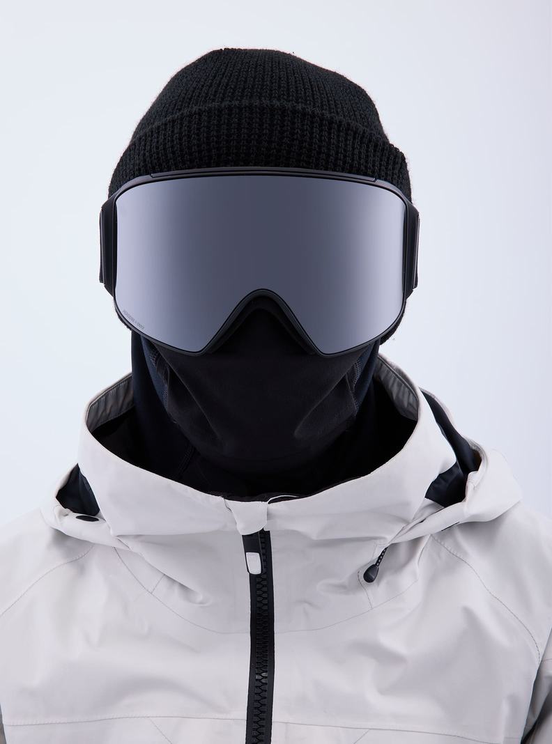 Burton Anon M4 Snapback Goggles (Cylindrical) + Bonus Lens + MFI® Face Mask Okuliare Panske Oranžové Čierne Nachový | 09461-GAPL