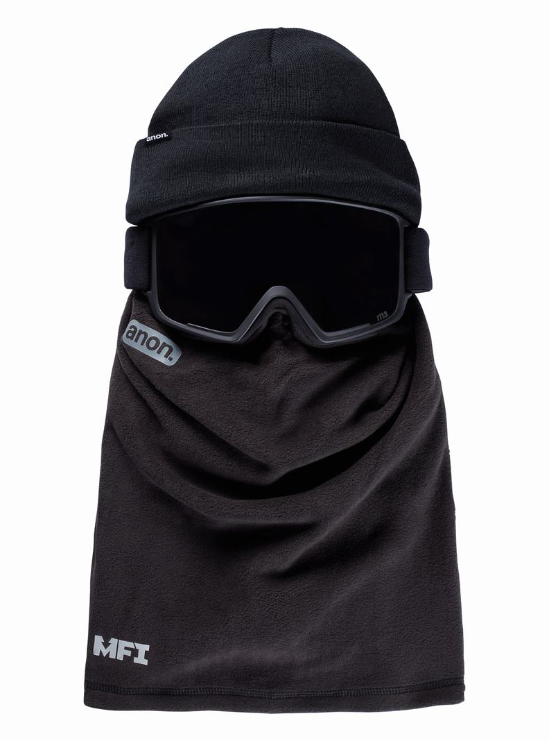 Burton Anon MFI® Beanie Nákrčníky Panske Čierne | 10456-JXQP