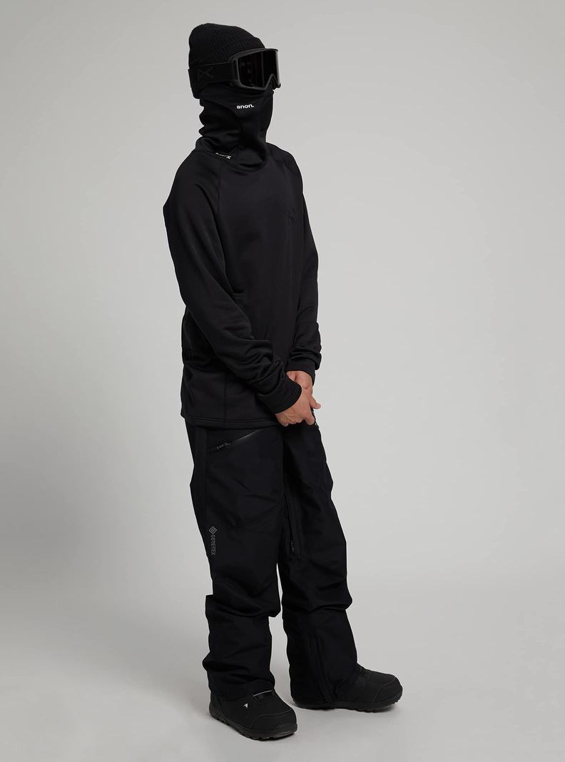 Burton Anon MFI® Power Dry® Long Sleeve Balaclava Mikina Panske Čierne | 35027-TGBZ