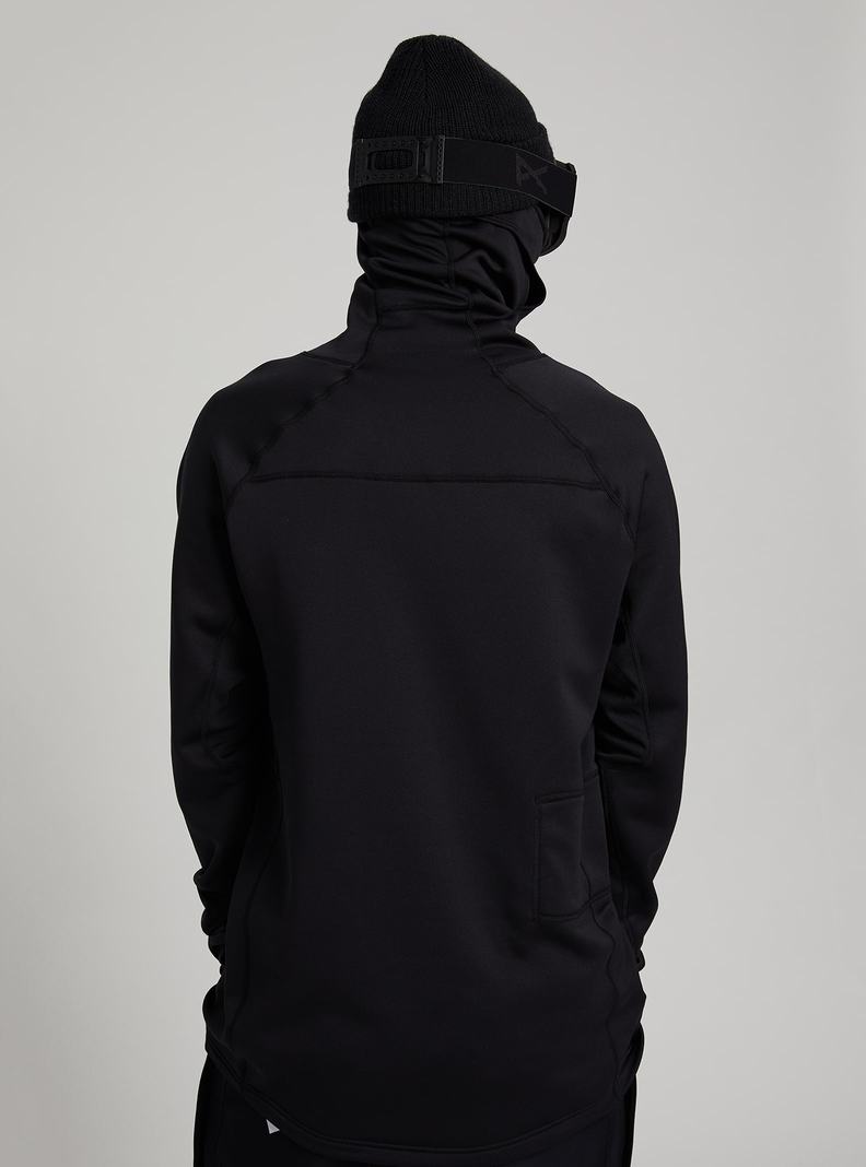 Burton Anon MFI® Power Dry® Long Sleeve Balaclava Mikina Panske Čierne | 35027-TGBZ