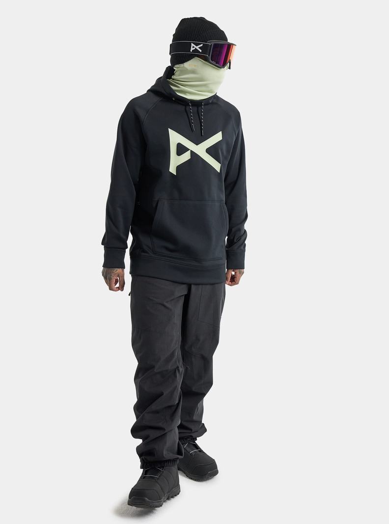 Burton Anon MFI® Pullover Mikina Panske Čierne | 68594-PQXB