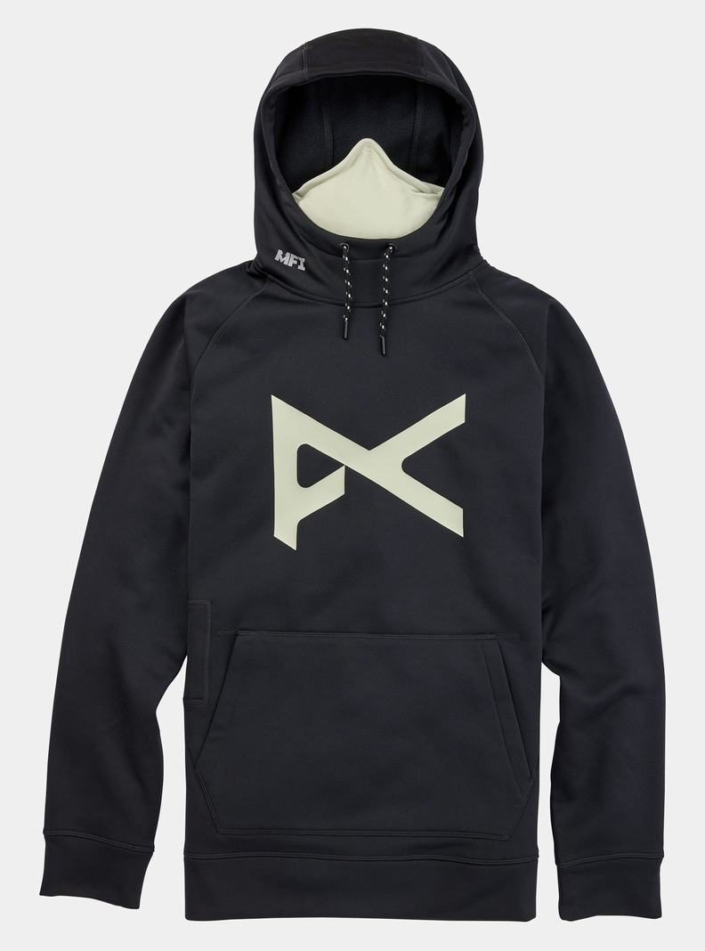 Burton Anon MFI® Pullover Mikina Panske Čierne | 68594-PQXB