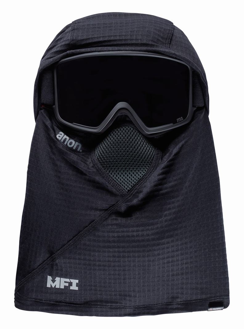 Burton Anon MFI® Tech Balaclava Masky Damske Čierne | 53896-DJSW