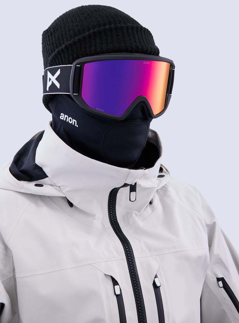 Burton Anon Relapse Goggles + Bonus Lens Okuliare Damske Čierne Oranžové Červené | 63521-CPMI
