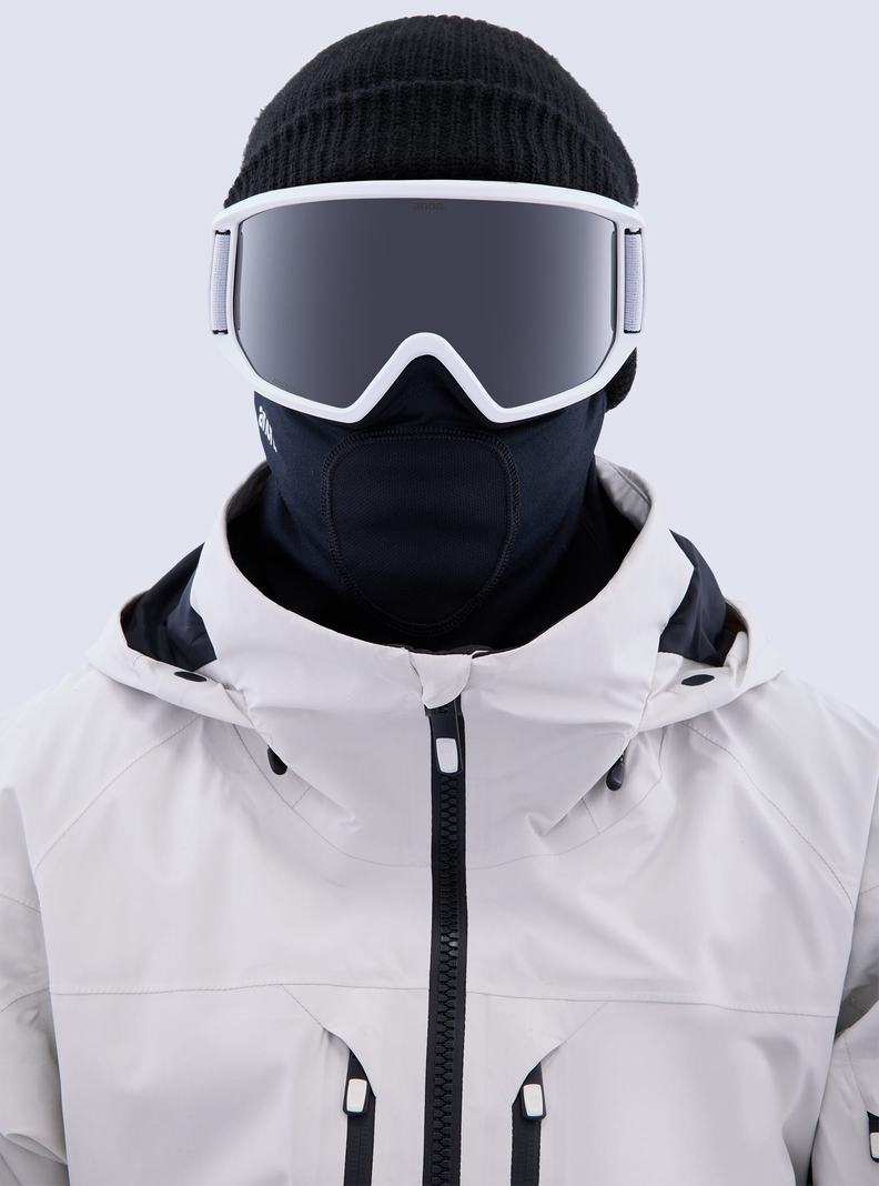 Burton Anon Relapse Goggles + Bonus Lens Okuliare Damske Biele Oranžové Čierne | 69374-XJSQ