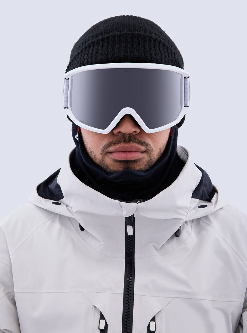Burton Anon Relapse Goggles + Bonus Lens Okuliare Damske Biele Oranžové Čierne | 69374-XJSQ