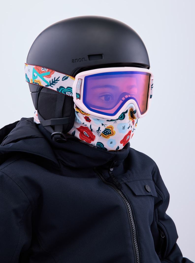 Burton Anon Relapse Jr. Goggles + MFI® Face Mask Okuliare Detske Modre | 19482-XPIV