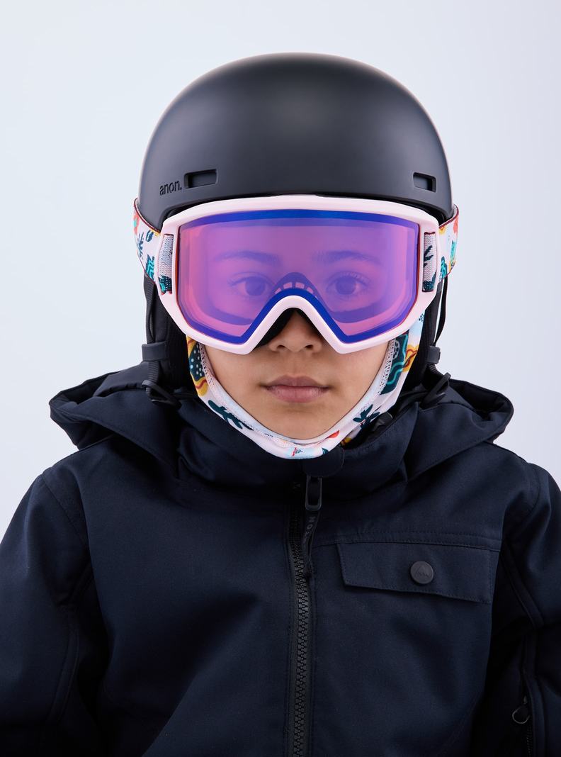 Burton Anon Relapse Jr. Goggles + MFI® Face Mask Okuliare Detske Modre | 19482-XPIV