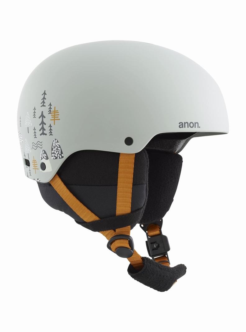 Burton Anon Rime 3 Prilby Detske Siva | 62847-AJPC