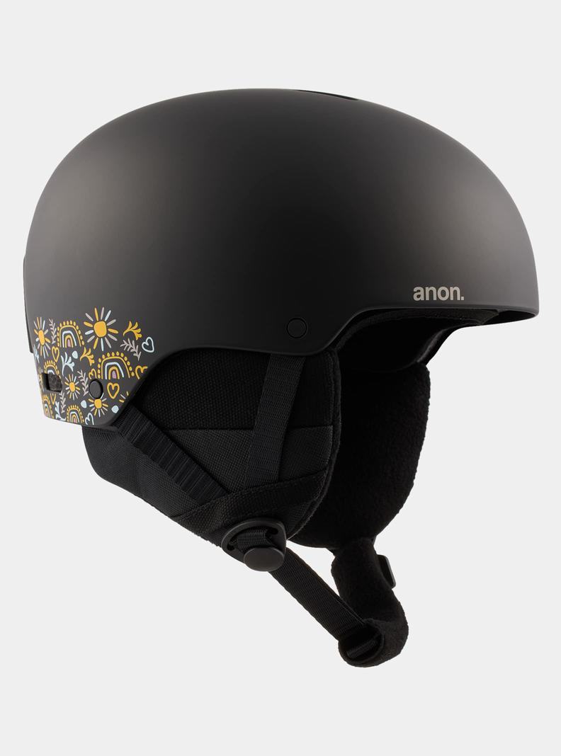 Burton Anon Rime 3 Prilby Detske Čierne | 70396-BYHV
