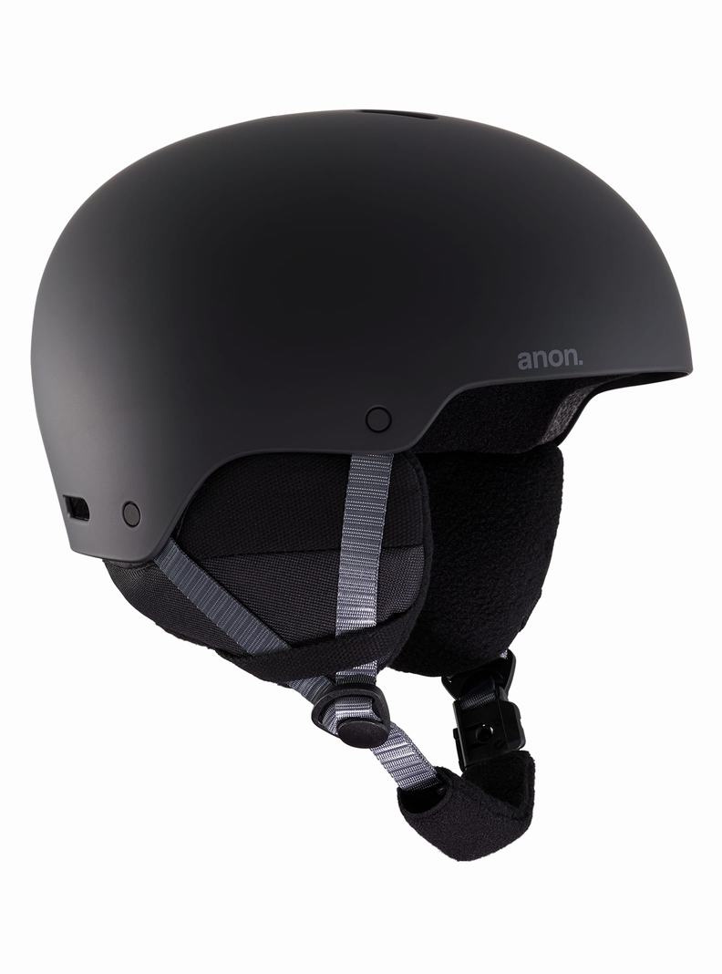 Burton Anon Rime 3 Round Fit Prilby Detske Čierne | 89250-SQKA
