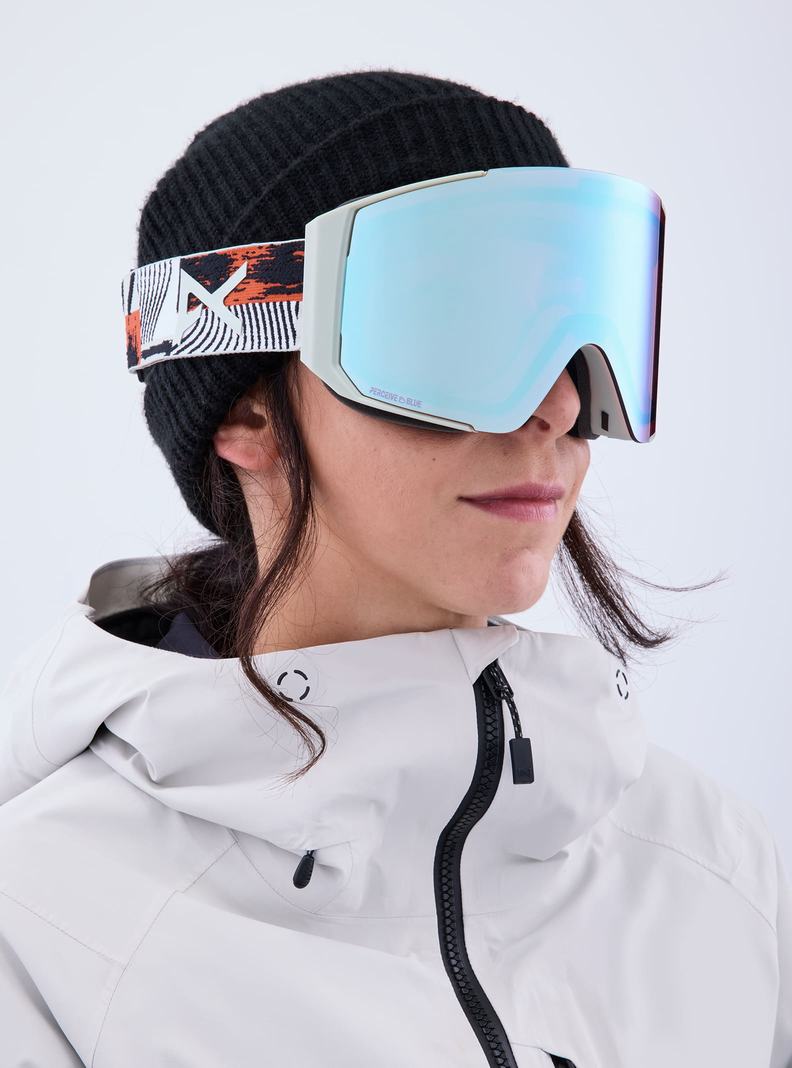 Burton Anon Sync Goggles + Bonus Lens Okuliare Panske Modre Ruzove | 16459-MHSD