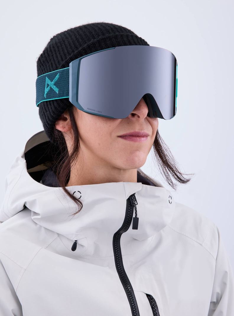 Burton Anon Sync Goggles + Bonus Lens Okuliare Panske Oranžové Čierne Nachový | 41073-QSLN