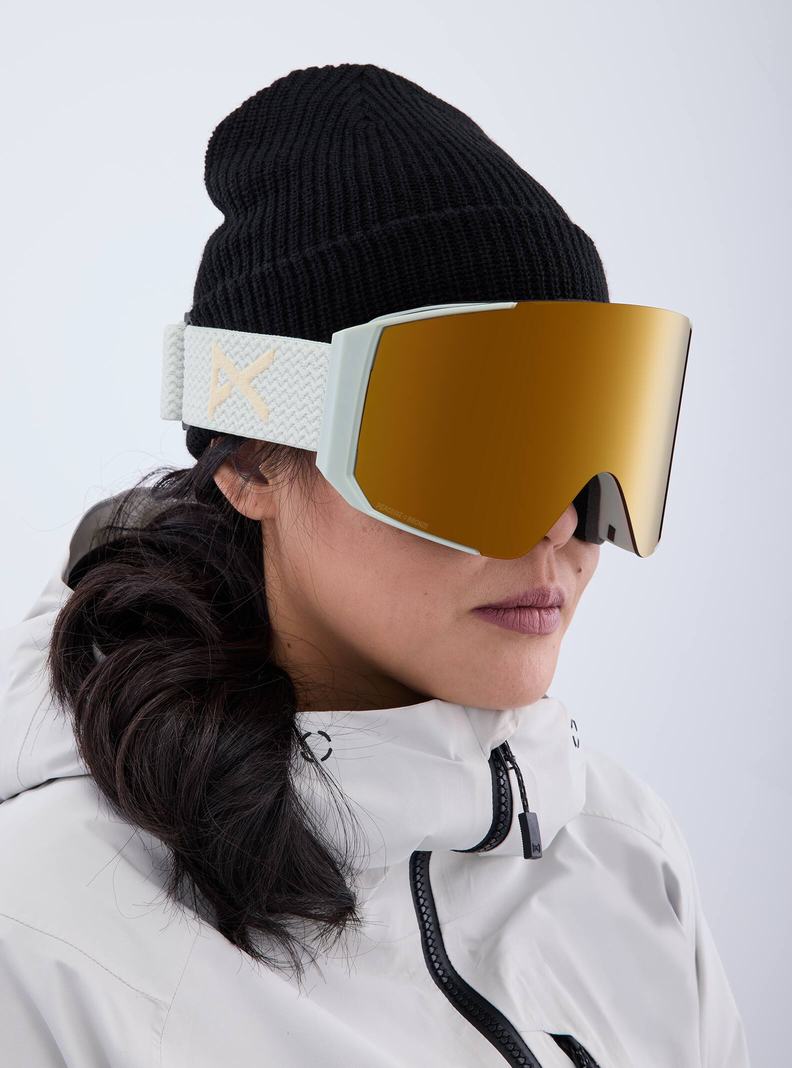 Burton Anon Sync Low Bridge Fit Goggles + Bonus Lens Okuliare Panske Oranžové | 28317-VNTQ