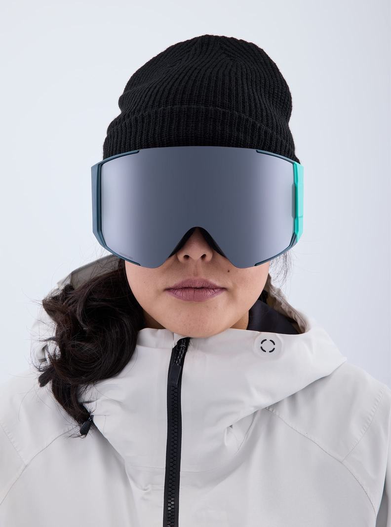 Burton Anon Sync Low Bridge Fit Goggles + Bonus Lens Okuliare Panske Oranžové Čierne Nachový | 68247-LPVX