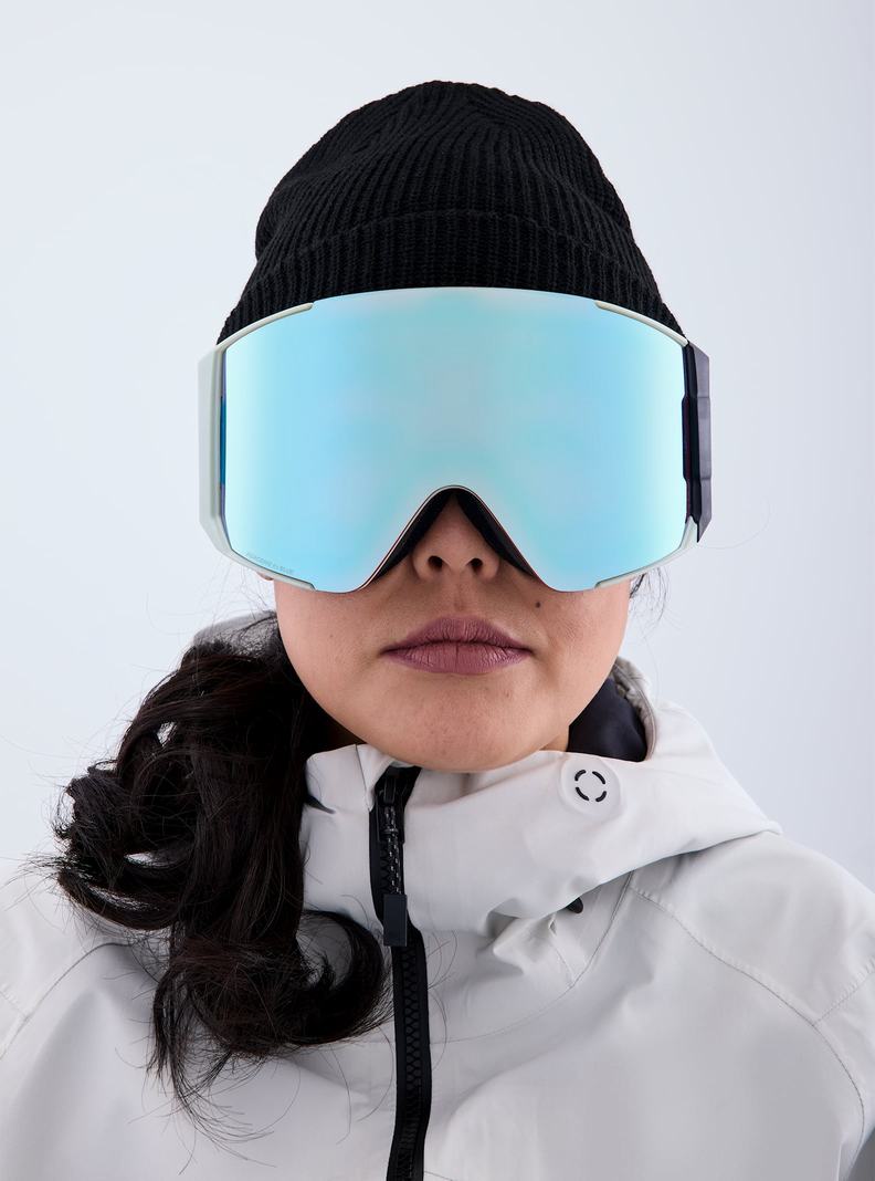Burton Anon Sync Low Bridge Fit Goggles + Bonus Lens Okuliare Panske Modre Ruzove | 75132-PLIU