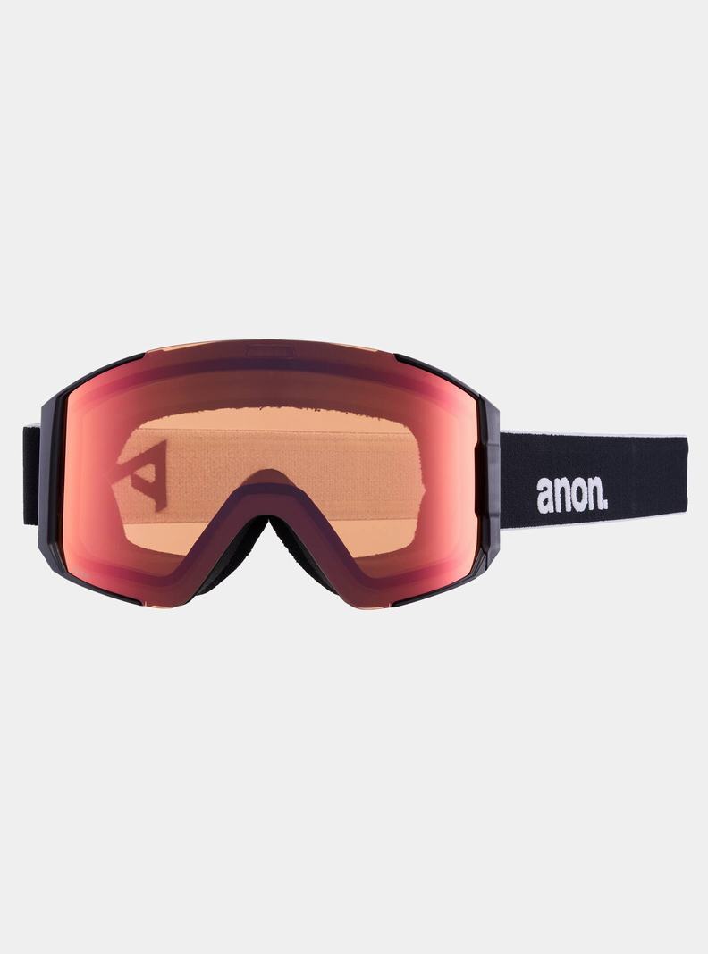 Burton Anon Sync Low Bridge Fit Goggles + Bonus Lens Okuliare Panske Modre Ruzove | 75132-PLIU