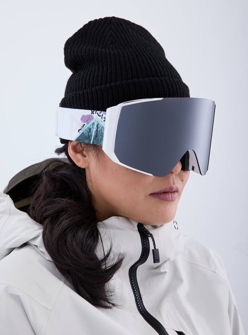 Burton Anon Sync Low Bridge Fit Goggles + Bonus Lens Okuliare Panske Oranžové Čierne Nachový | 83179-TOIE