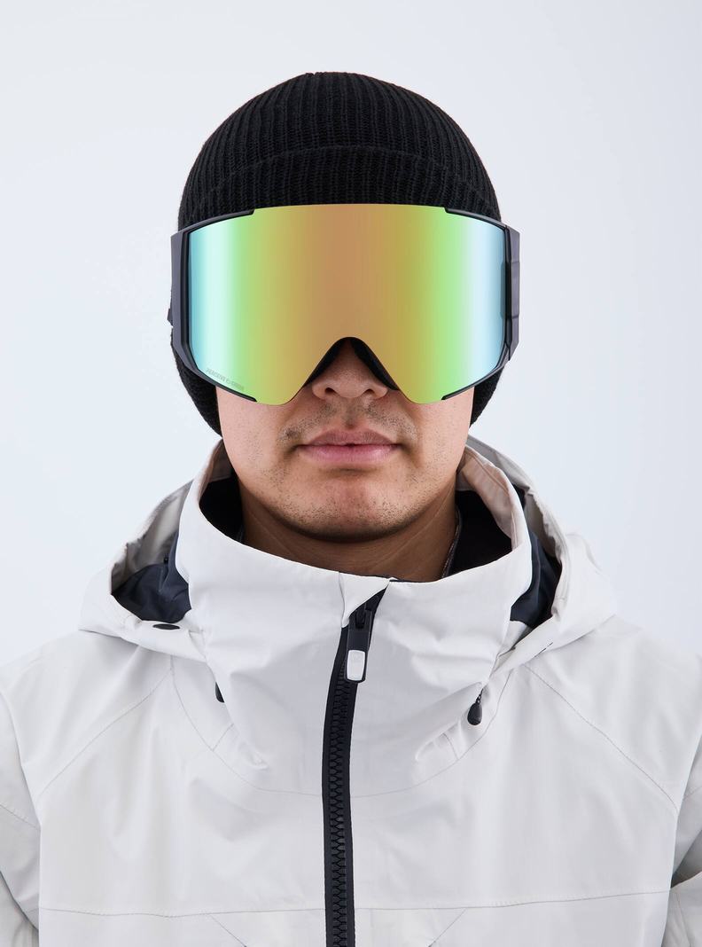 Burton Anon Sync Low Bridge Fit Goggles + Bonus Lens Okuliare Damske Čierne Zelene Ruzove | 98347-CEHW
