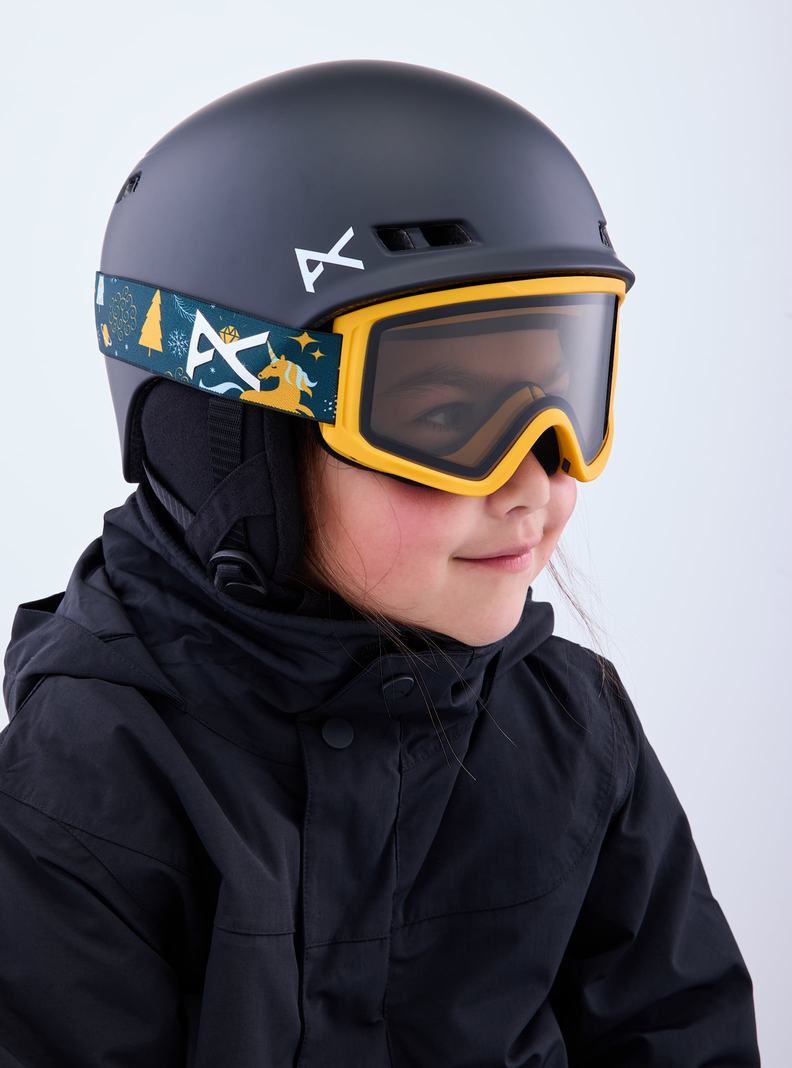 Burton Anon Tracker 2.0 Okuliare Detske Žlté | 72150-YUVM