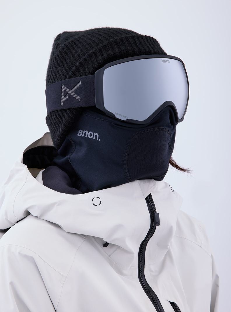 Burton Anon WM1 Goggles + Bonus Lens + MFI® Face Mask Okuliare Damske Oranžové Čierne Nachový | 59816-ZJSF