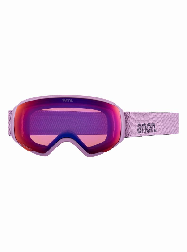 Burton Anon WM1 Goggles + Bonus Lens + MFI® Face Mask Okuliare Panske Oranžové Čierne Nachový | 71635-EXLQ