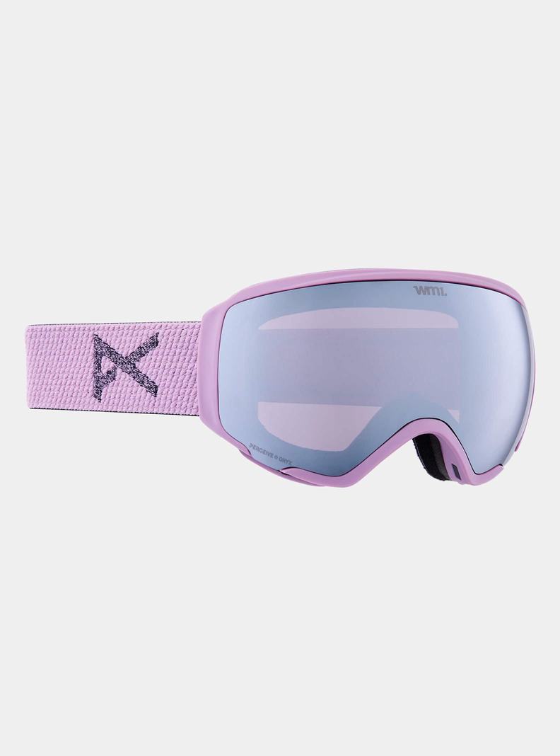 Burton Anon WM1 Low Bridge Fit Goggles + Bonus Lens + MFI® Face Mask Okuliare Damske Nachový Oranžové Čierne | 97624-XGCH