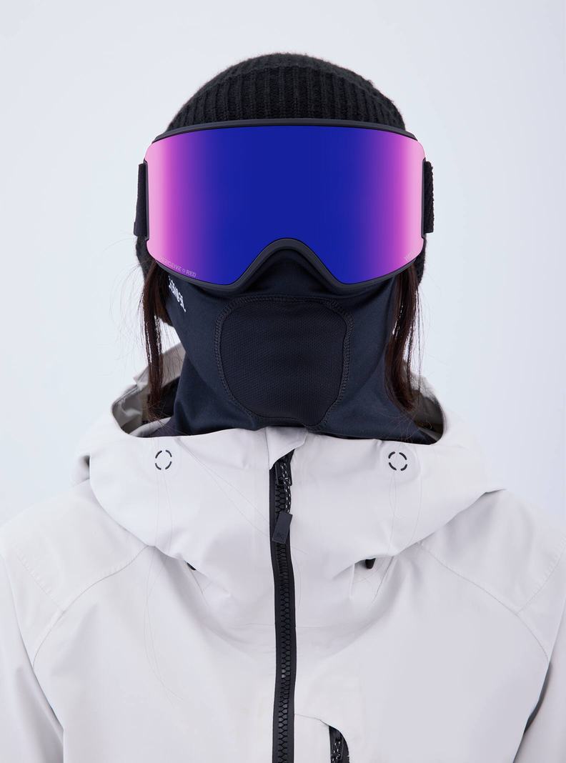 Burton Anon WM3 Goggles + Bonus Lens + MFI® Face Mask Okuliare Damske Oranžové Červené | 04283-EIHY
