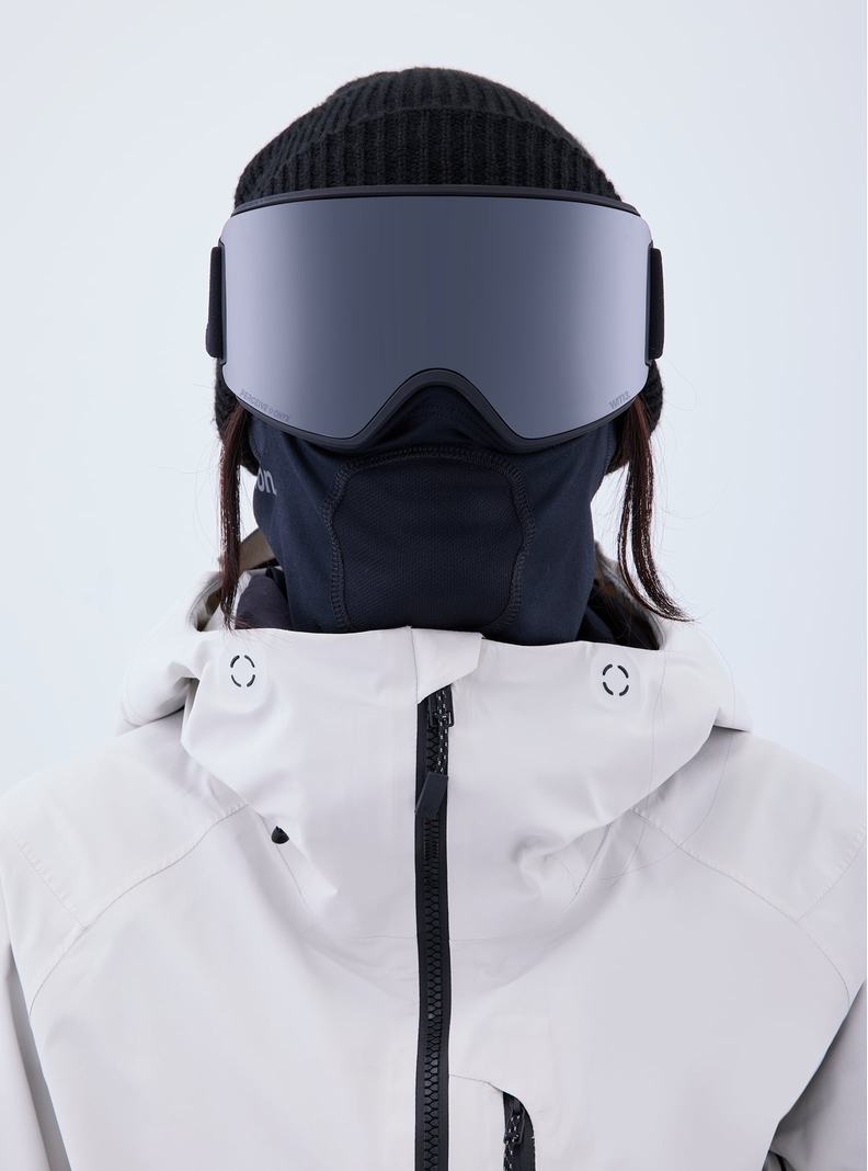 Burton Anon WM3 Goggles + Bonus Lens + MFI® Face Mask Okuliare Damske Oranžové Čierne Nachový | 36108-TGSB