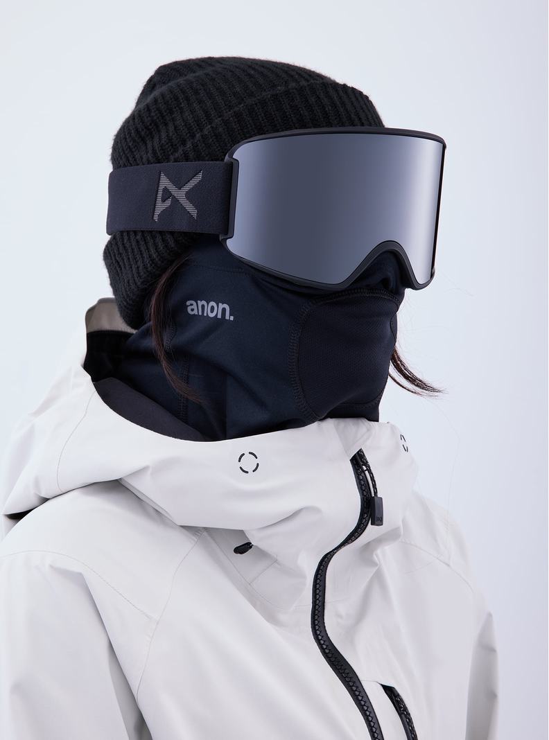 Burton Anon WM3 Goggles + Bonus Lens + MFI® Face Mask Okuliare Damske Oranžové Čierne Nachový | 36108-TGSB