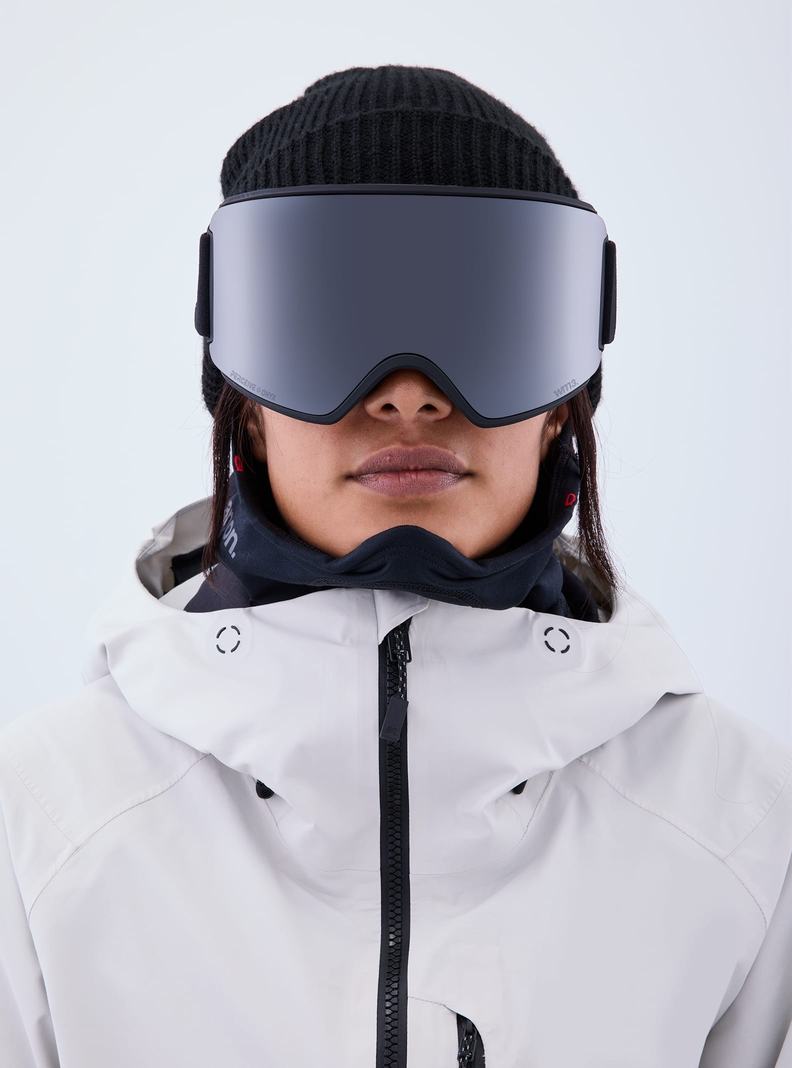 Burton Anon WM3 Goggles + Bonus Lens + MFI® Face Mask Okuliare Damske Oranžové Čierne Nachový | 36108-TGSB