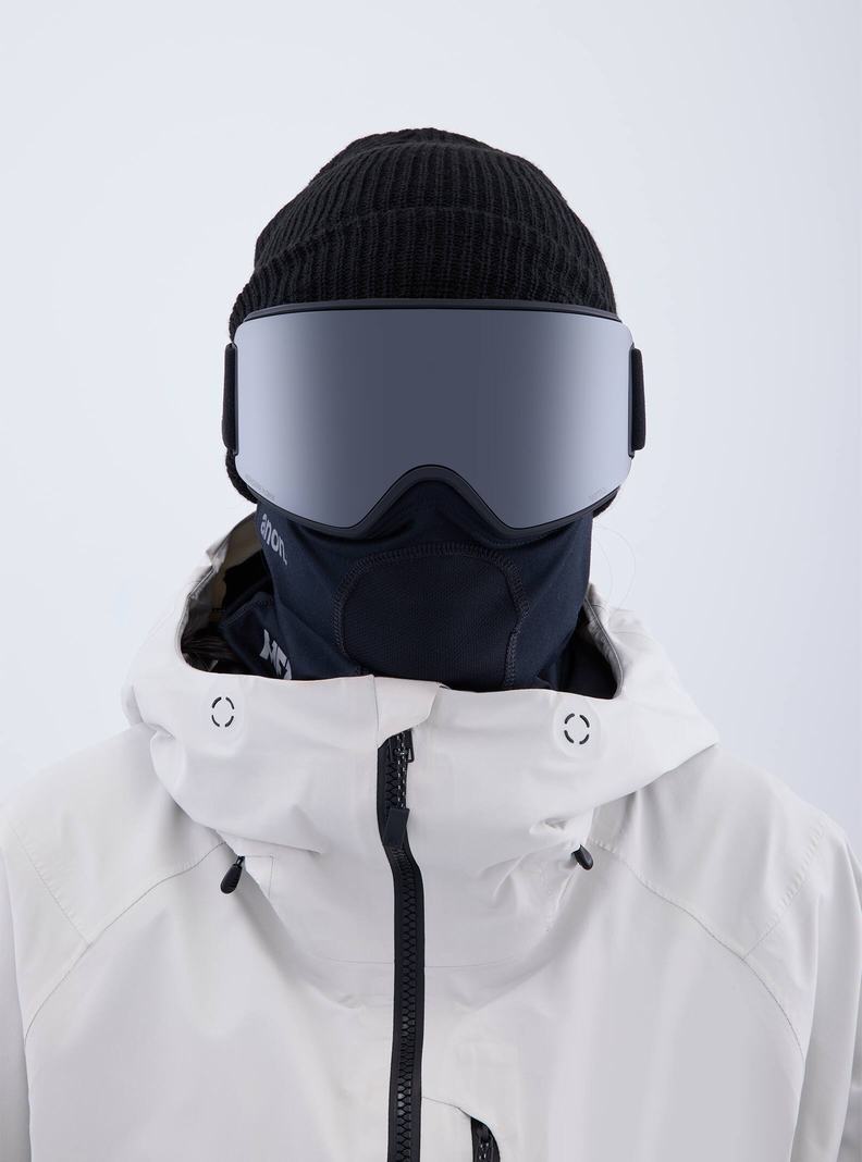 Burton Anon WM3 Low Bridge Fit Goggles + Bonus Lens + MFI® Face Mask Okuliare Damske Oranžové Čierne Nachový | 56234-TNLC