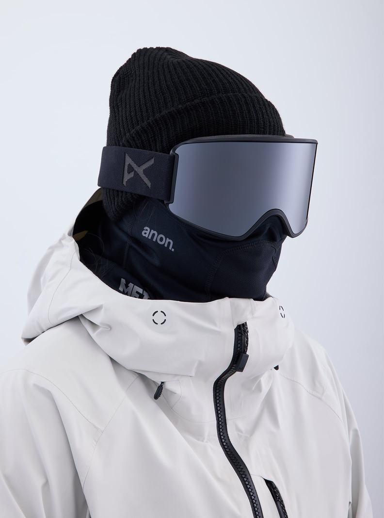 Burton Anon WM3 Low Bridge Fit Goggles + Bonus Lens + MFI® Face Mask Okuliare Damske Oranžové Čierne Nachový | 56234-TNLC