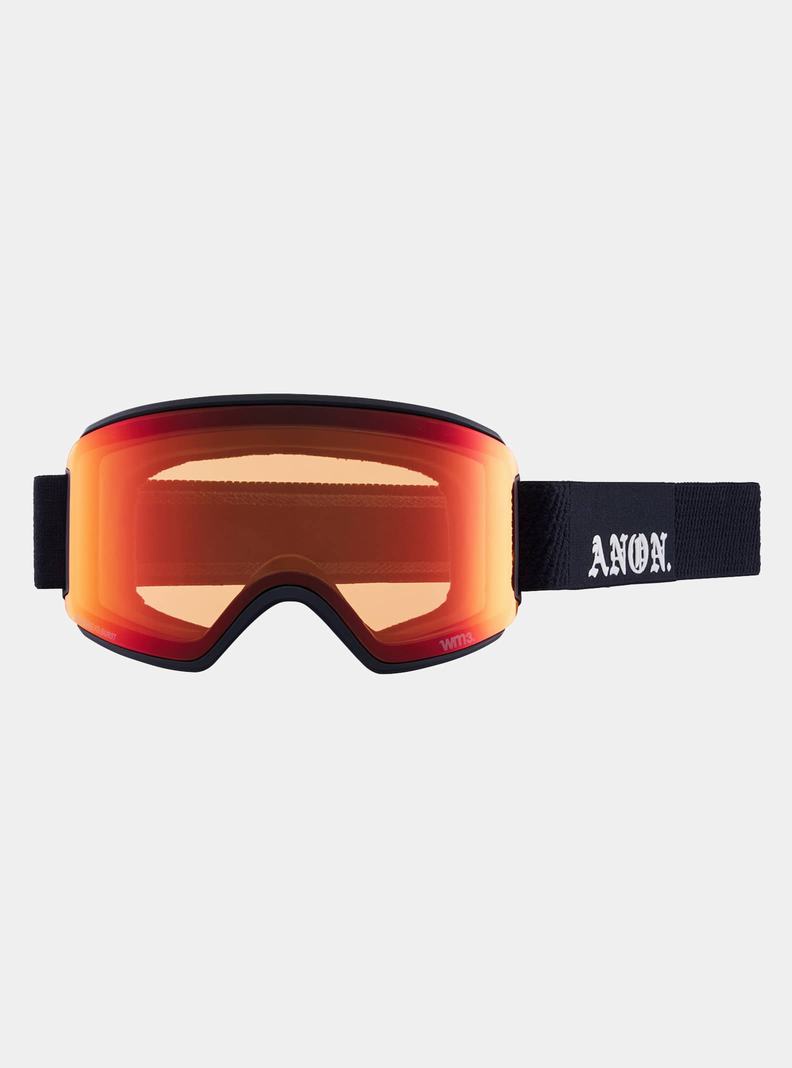 Burton Anon WM3 Low Bridge Fit Goggles + Bonus Lens + MFI® Face Mask Okuliare Damske Oranžové Čierne Nachový | 56234-TNLC