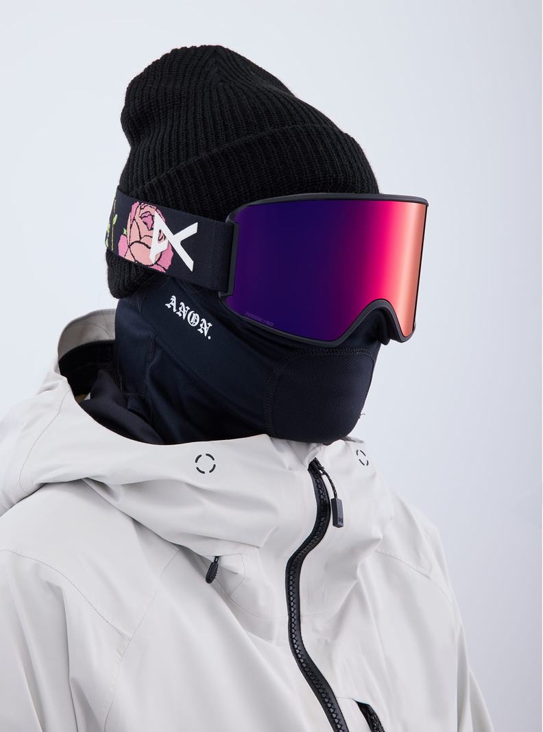 Burton Anon WM3 Low Bridge Fit Goggles + Bonus Lens + MFI® Face Mask Okuliare Damske Oranžové Červené | 71984-WGQN