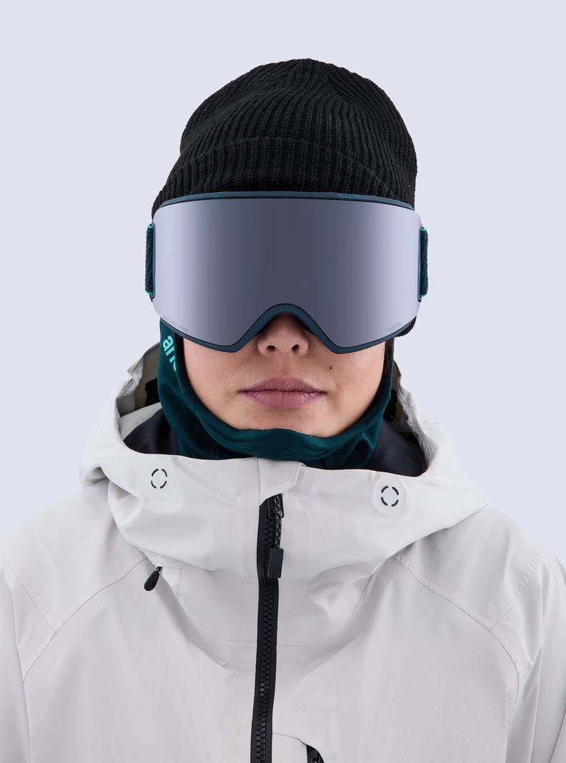 Burton Anon WM3 Low Bridge Fit Goggles + Bonus Lens + MFI® Face Mask Okuliare Damske Oranžové Čierne Nachový | 91453-UGWN
