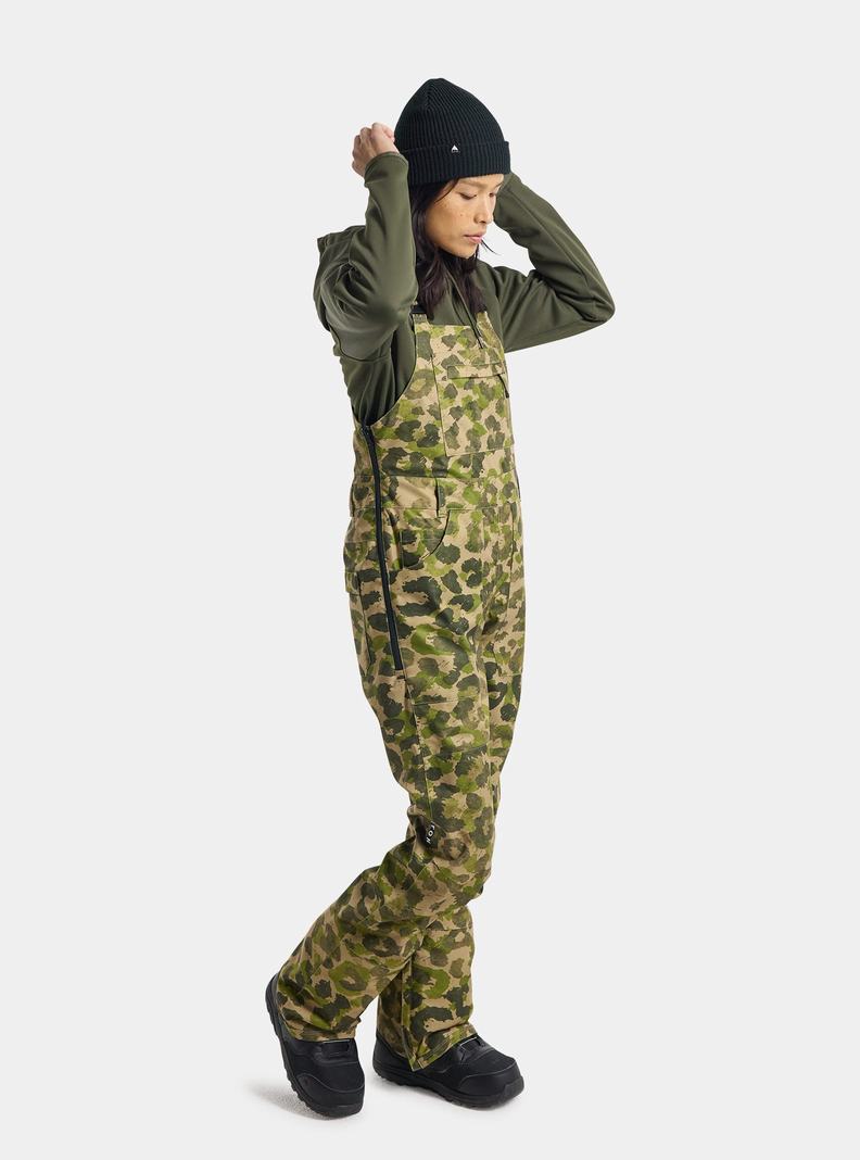 Burton Avalon 2L Snowboardove Nohavice Damske Zelene Maskacove | 58146-NCWR