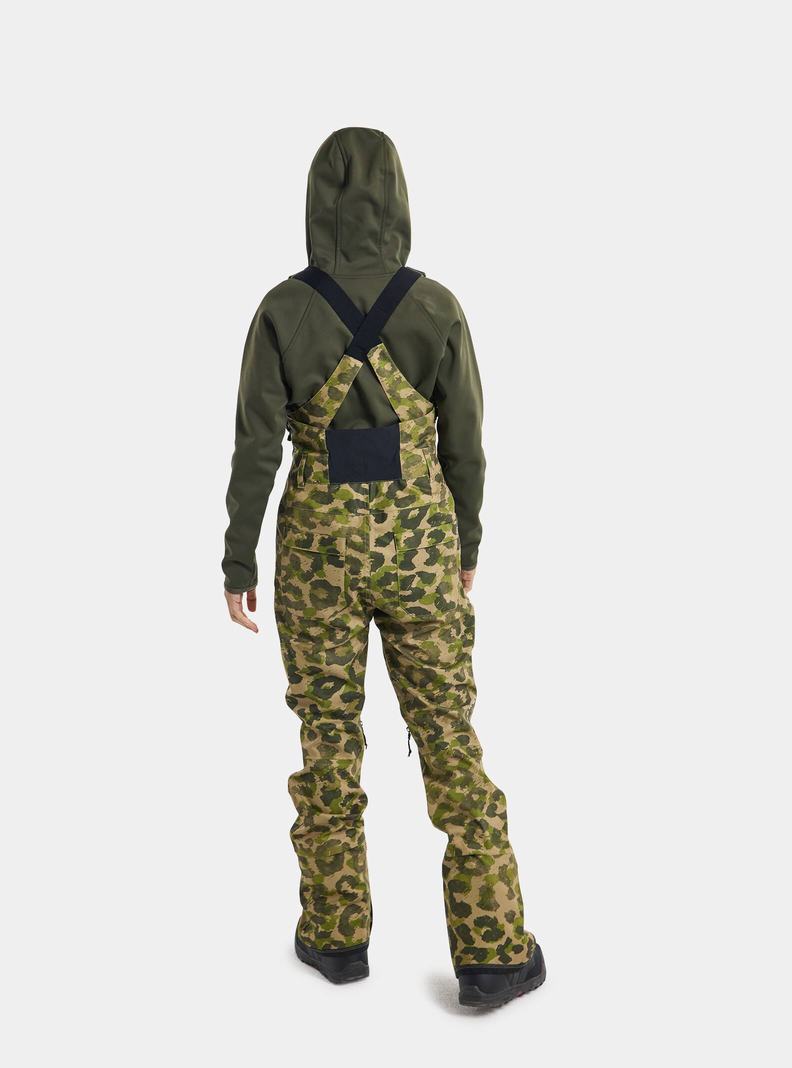 Burton Avalon 2L Snowboardove Nohavice Damske Zelene Maskacove | 58146-NCWR