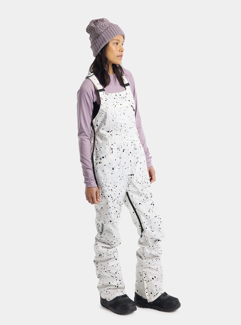 Burton Avalon 2L Snowboardove Nohavice Damske Biele | 82435-DHWJ