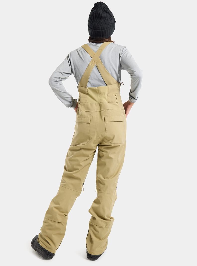 Burton Avalon 2L (Vysoke) Snowboardove Nohavice Damske Hnedožltý | 48691-CYKB