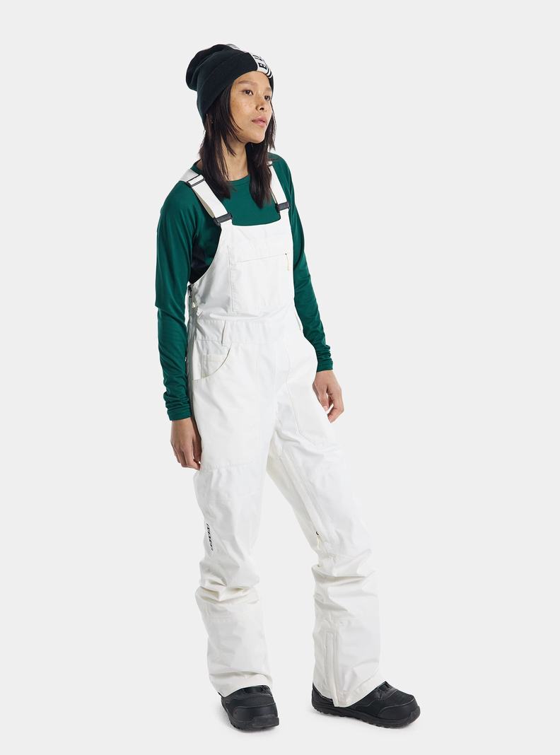 Burton Avalon GORE-TEX 2L Snowboardove Nohavice Damske Biele | 65208-VTCP