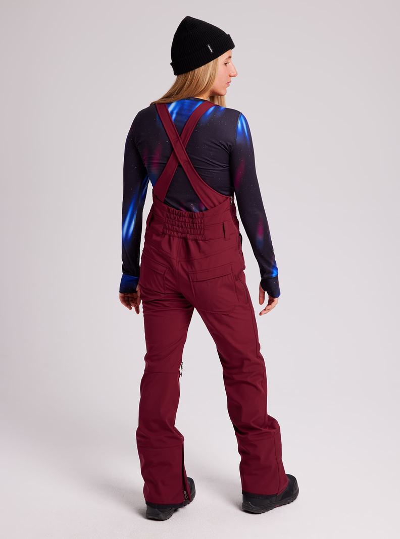 Burton Avalon - Softshell Snowboardove Nohavice Damske Bordove | 94870-ANFT